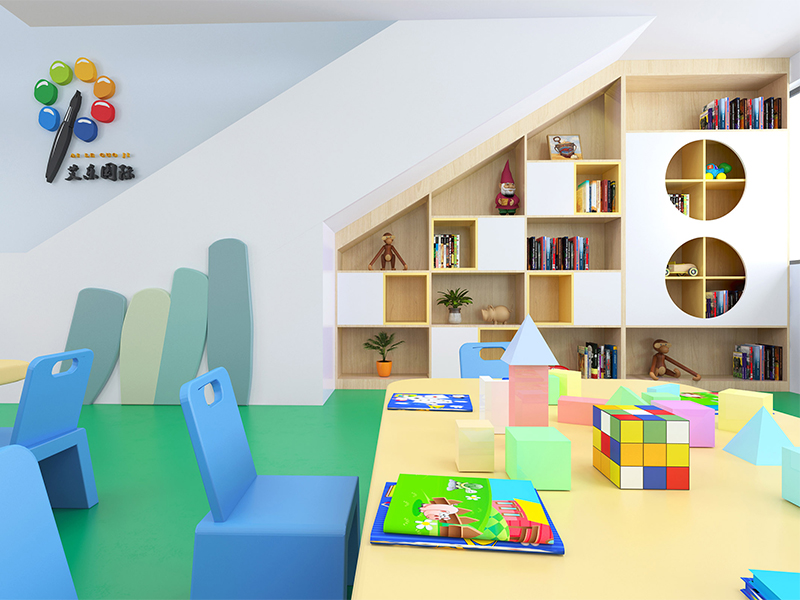 艾樂(lè)國(guó)際幼兒園裝修設(shè)計(jì)案例