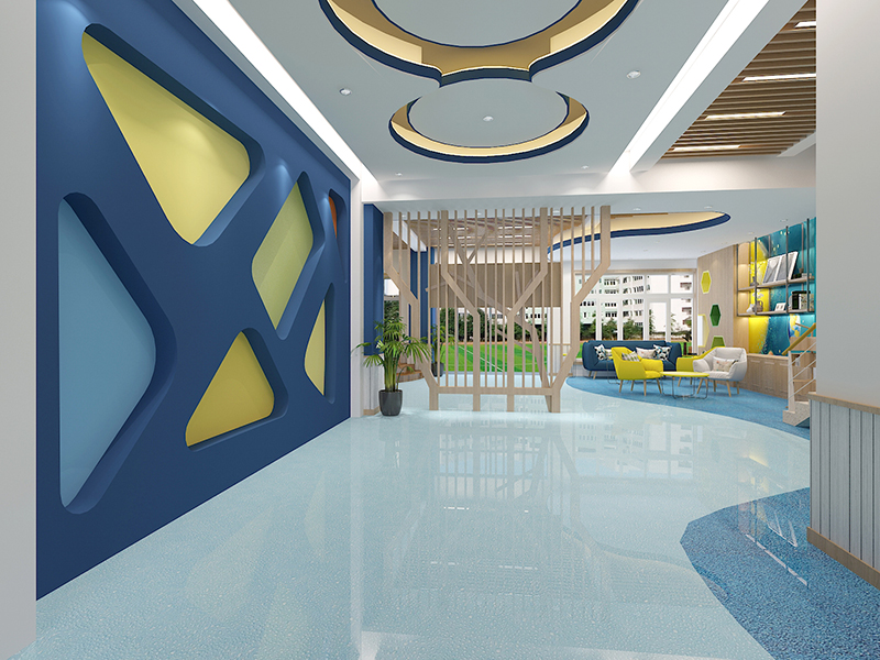 杭州1300方幼兒園裝修設(shè)計案例