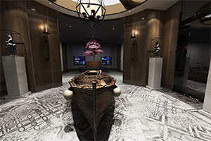 海鮮主題餐廳裝修設(shè)計(jì)全景圖