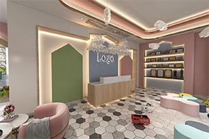 舞蹈培訓(xùn)機(jī)構(gòu)裝修設(shè)計(jì)全景效果圖