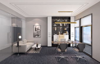 總部辦公樓裝飾設計：塑造企業(yè)靈魂的藝術空間