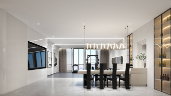 融合古典韻味與現(xiàn)代氣息的中式辦公室裝修設(shè)計