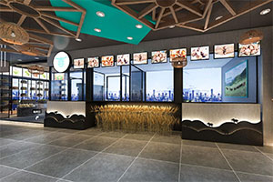 高檔餐廳裝修設(shè)計(jì)全景效果圖