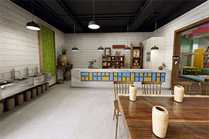 幼兒園培訓機構裝修設計全景圖