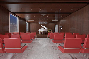 愛(ài)琴海鋼琴培訓(xùn)中心裝修設(shè)計(jì)全景圖